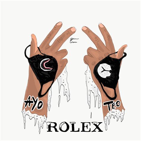 rolex tekst|i ayo and teo Rolex.